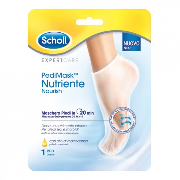 SCHOLL PIEDI MASK NUTR OLI MACADAM