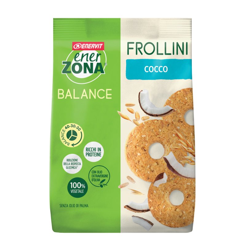 ENERZONA Frollini Cocco 250g