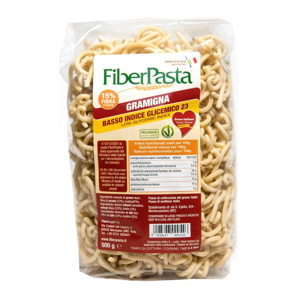 FIBERPASTA B.I.Gramigna 500g