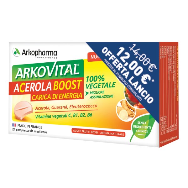 ARKOVITAL Acerola Boost 24Compresse