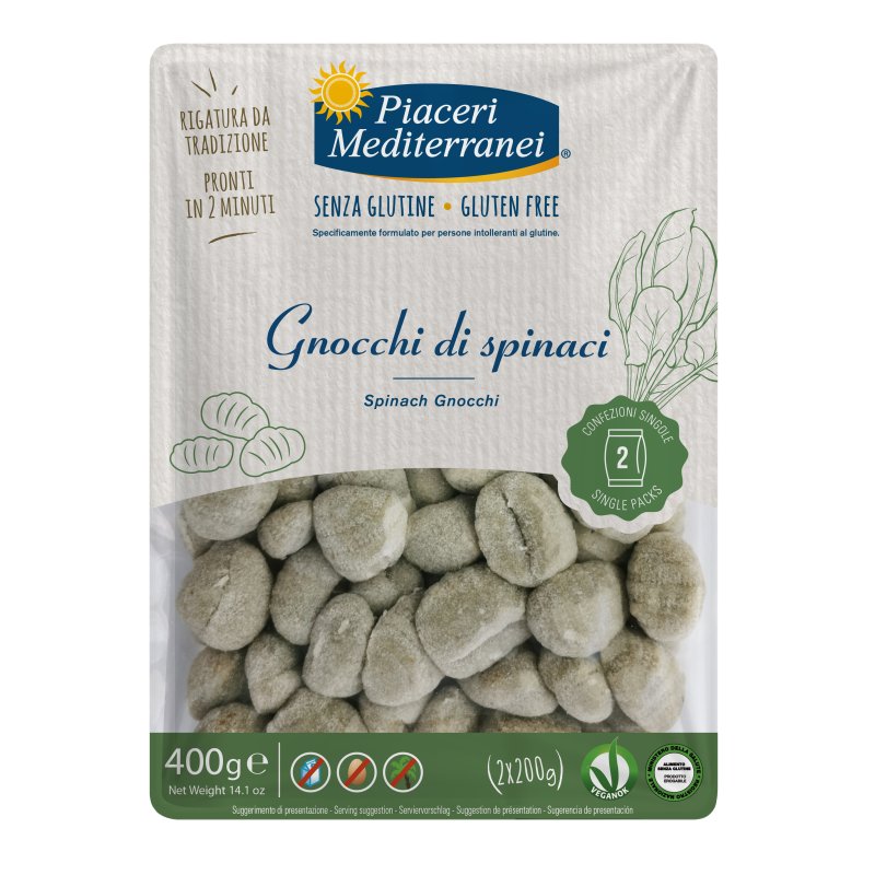 PIACERI MED.Gnocchi/Spin.400g