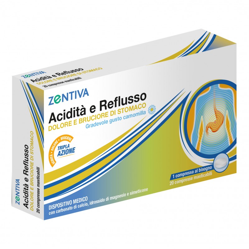 ACIDITA'REFLUSSO 20 Cpr ZTV