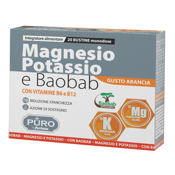 PURO MG/K+Baobab 20Bust.Aranc.