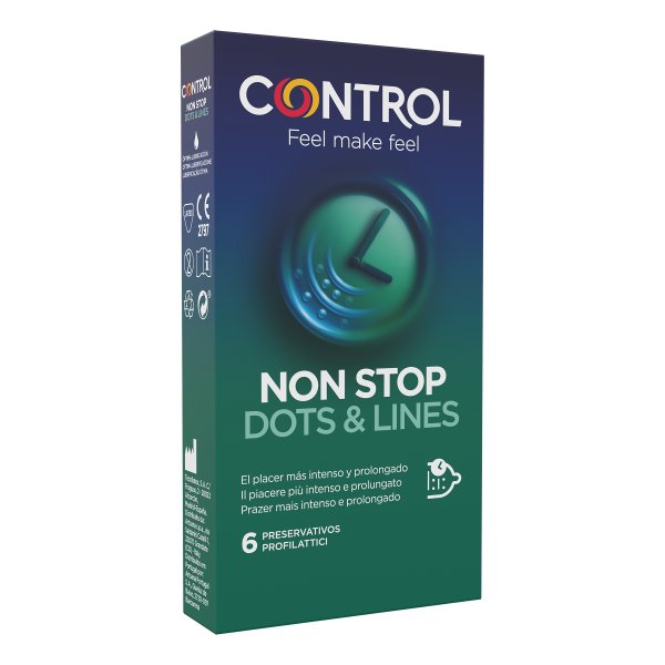 CONTROL*N-Stop Dots&Lines 6pz