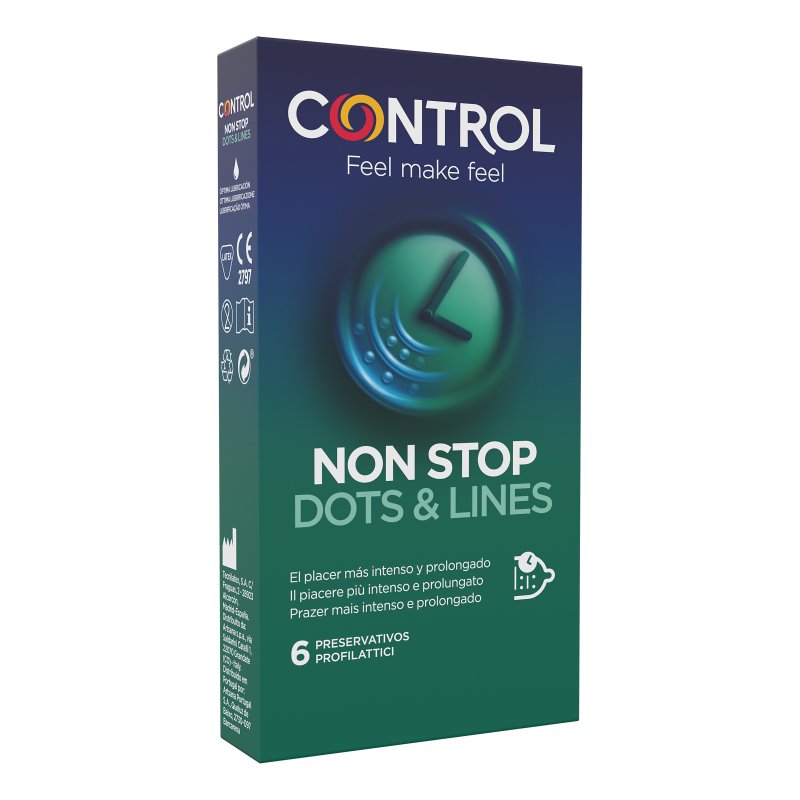 CONTROL*N-Stop Dots&Lines 6pz