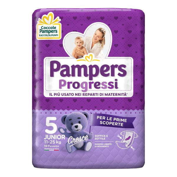 PAMPERS PREM.PROG*Junior 19pz