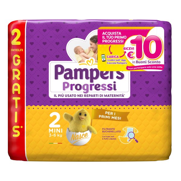 PAMPERS PROG.N/Baby2(3-6)30pz