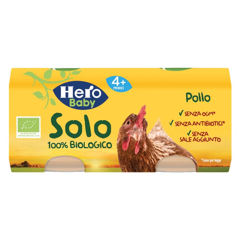 OMO HERO Pollo 2x80g