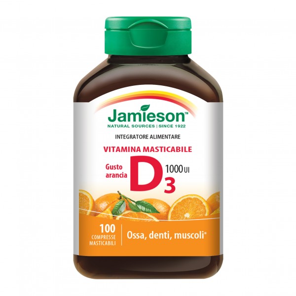 JAMIESON VIT.D3 MAST.AR.100CPR