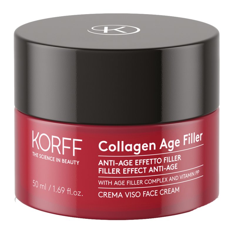 Korff Collagen Age Filler Crema Viso - Crema viso antietà effetto filler - 50 ml