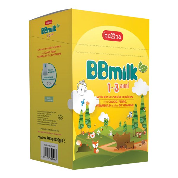 BB Milk 1-3 Anni Polv.800g