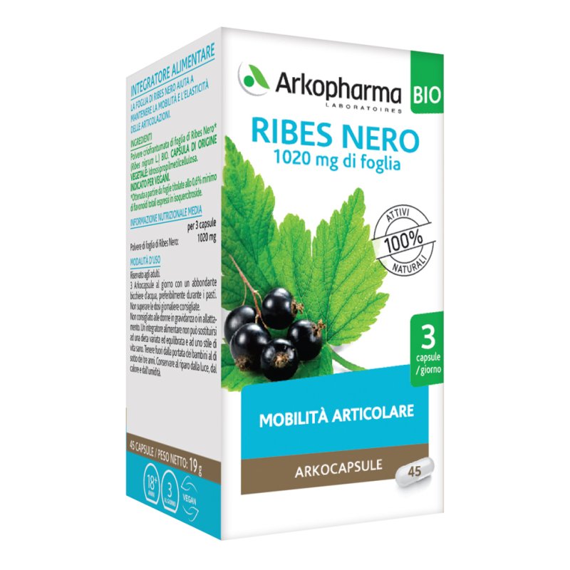 ARKOCAPSULE Ribes Nero Bio45Cp