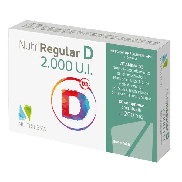 NUTRIREGULAR D2000UI Veg.60Compresse