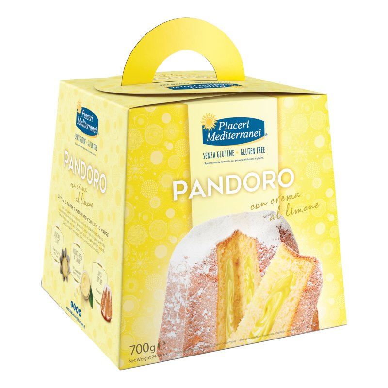 PIACERI MED.Pandoro Limone700g