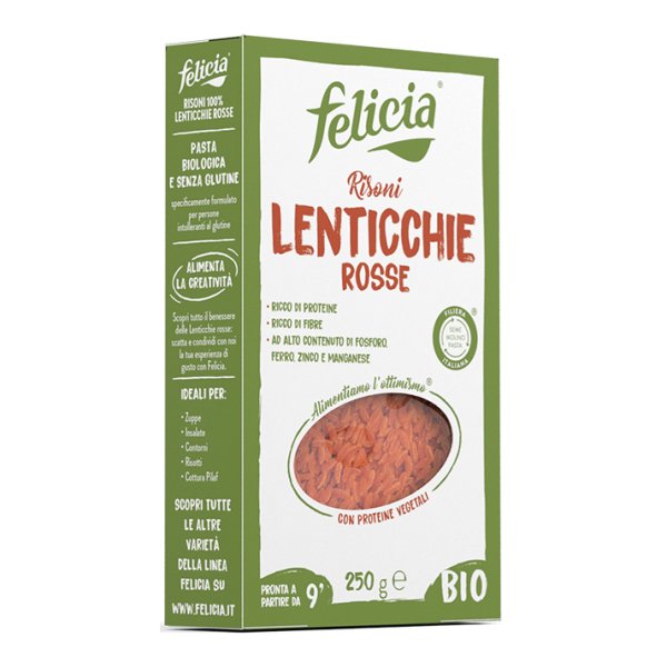 FELICIA Bio Risoni Lent.R.250g