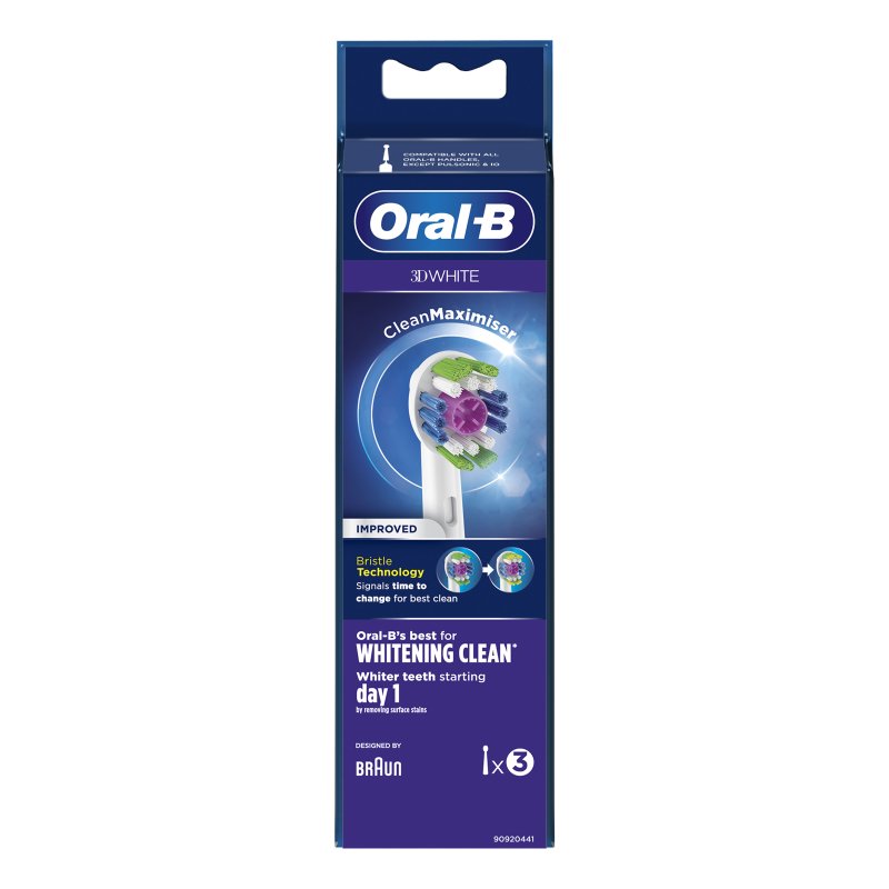 ORAL-B Ric.EB18-3D White 3pz