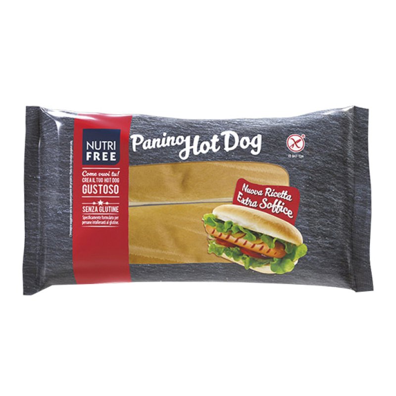 NUTRIFREE Panino Hot Dog  65g