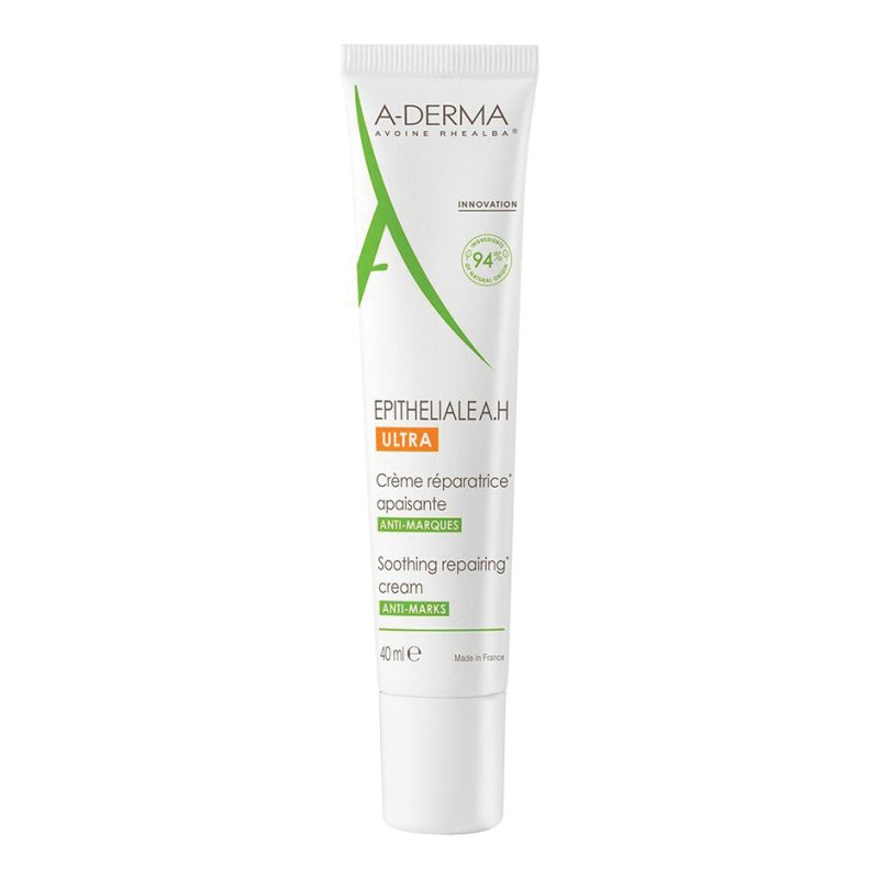 A-Derma Epitheliale A.H. Ultra Crema Lenitiva - Crema riparatrice per pelle danneggiata - 40 ml