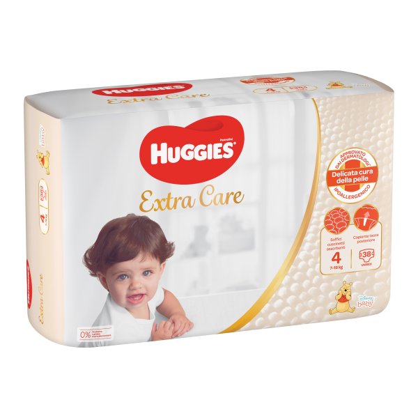 HUGG.Extra Care  7/18Kg4 38pz