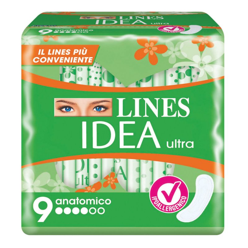LINES IDEA ULTRA ANATOMICO X 9