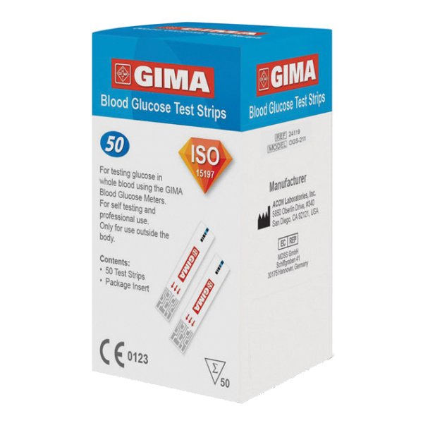 GIMA Strisce Glicemia 50pz