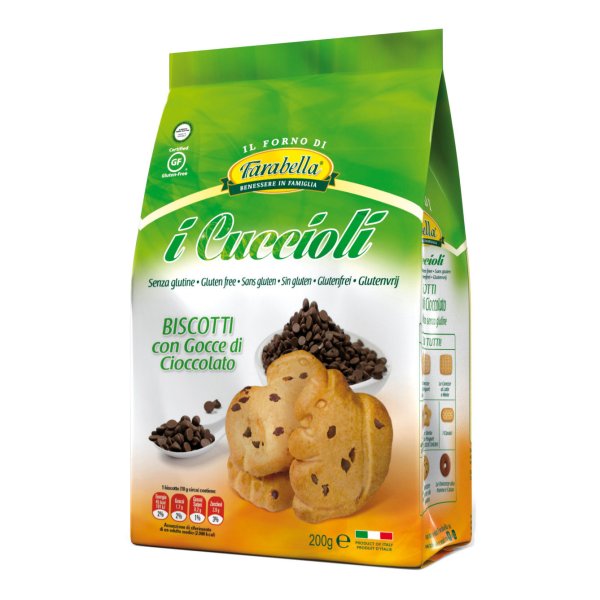 I CUCCIOLI Bisc.Gocce Ciocc.300g