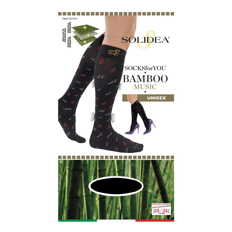 SOCKS FY Bamboo Music Blu 5XXL