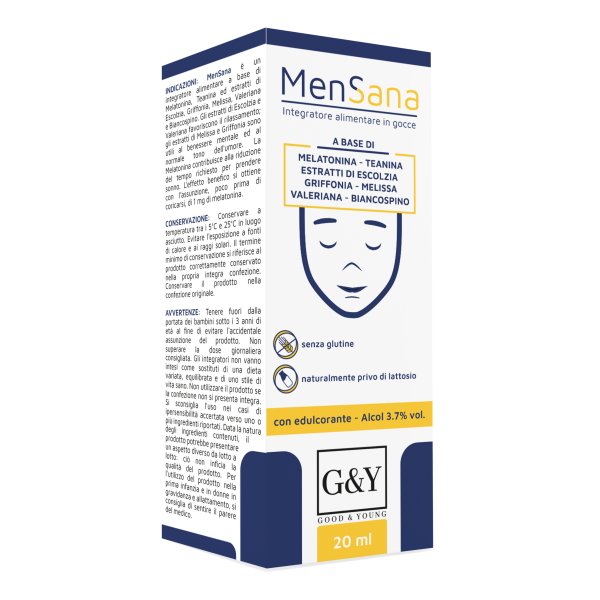 MENSANA Gocce 20ml G&Y