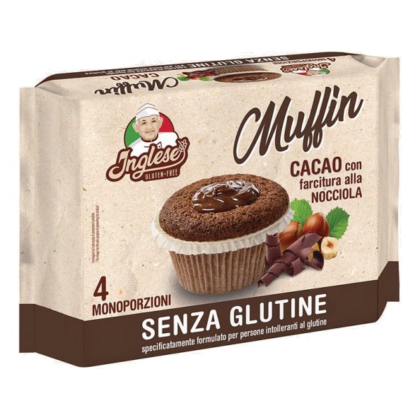 INGLESE Muffin Cacao 4x40g