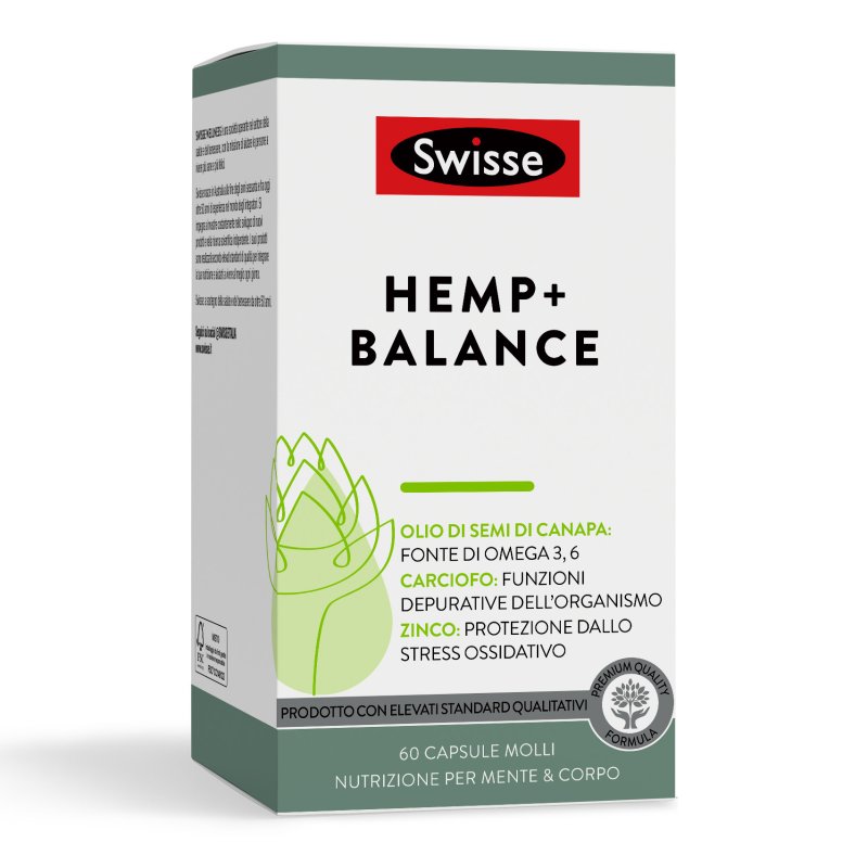 SWISSE HEMP+Balance 60 Capsule