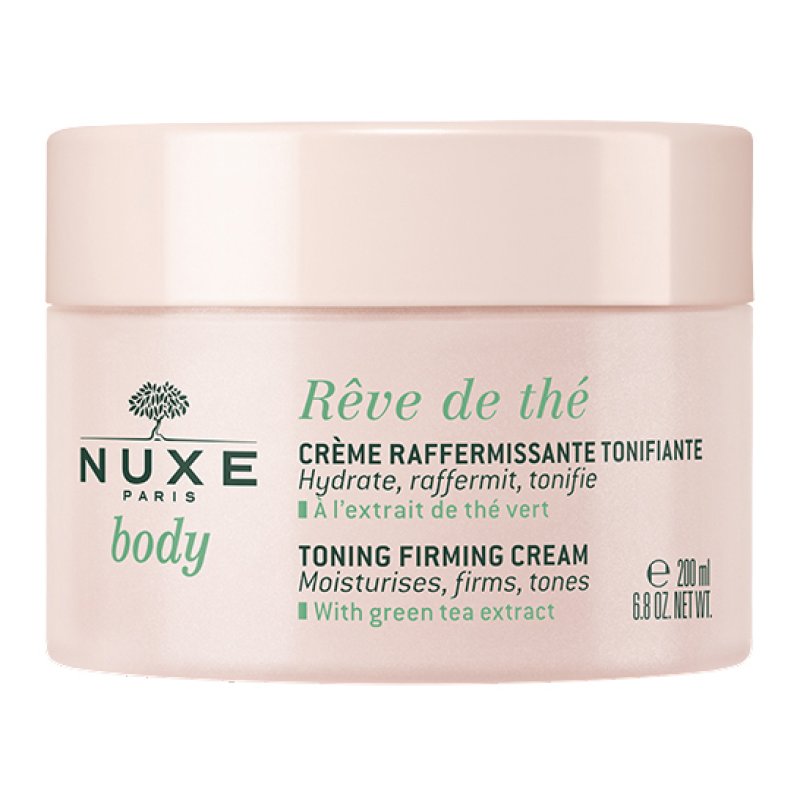 Nuxe Reve De Thé Crema Rassodante Corpo - Crema corpo tonificante effetto ghiaccio - 200 ml