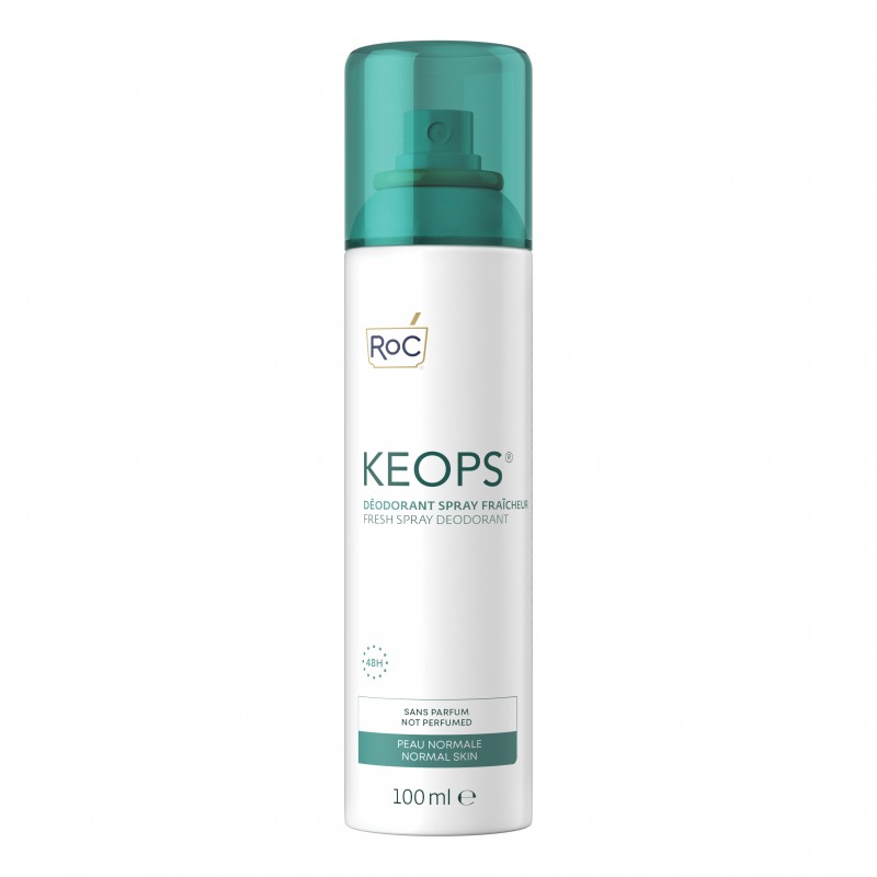 Roc Keops Fresh Deodorante Spray Fresco 48 ore 100 ml