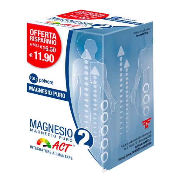 MAGNESIO*2 Puro ACT Polv.150g