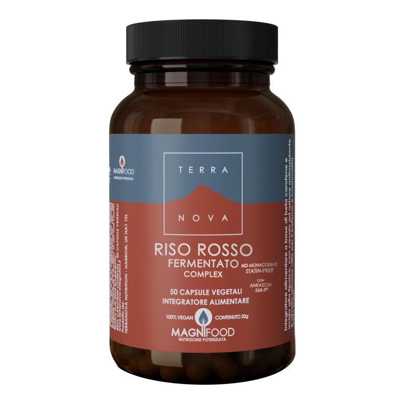 TERRANOVA Riso Rosso Ferm50Cps