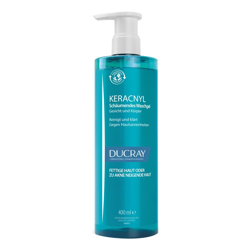 Keracnyl Gel Detergente - Ideale per pelle grassa ed a tendenza acneica - 400 ml