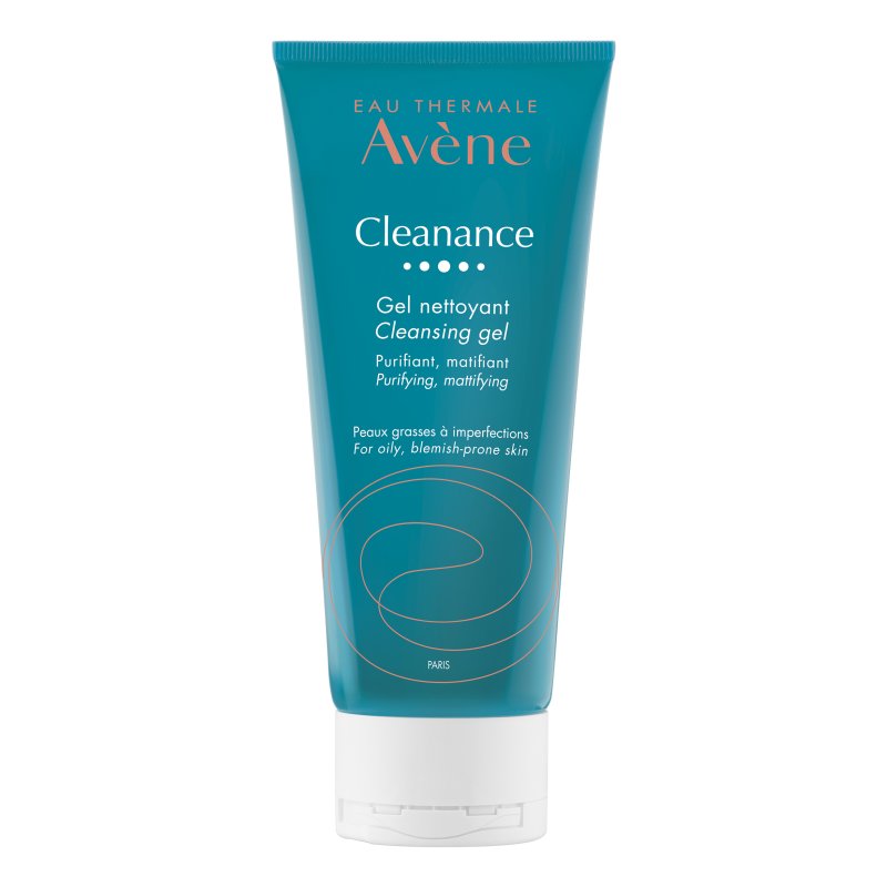 Avene Cleanance Gel - Detergente Purificante per pelli grasse a tendenza acneica - 200 ml