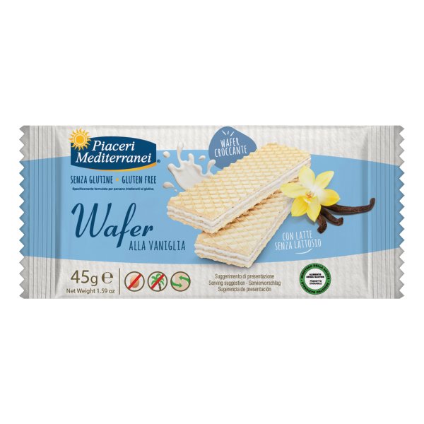 PIACERI MED.Wafer Vaniglia 45g