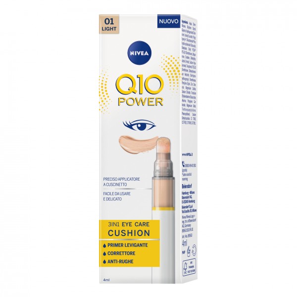 NIVEA CUSHION Q10 C/OCCHI LIGHT 4M