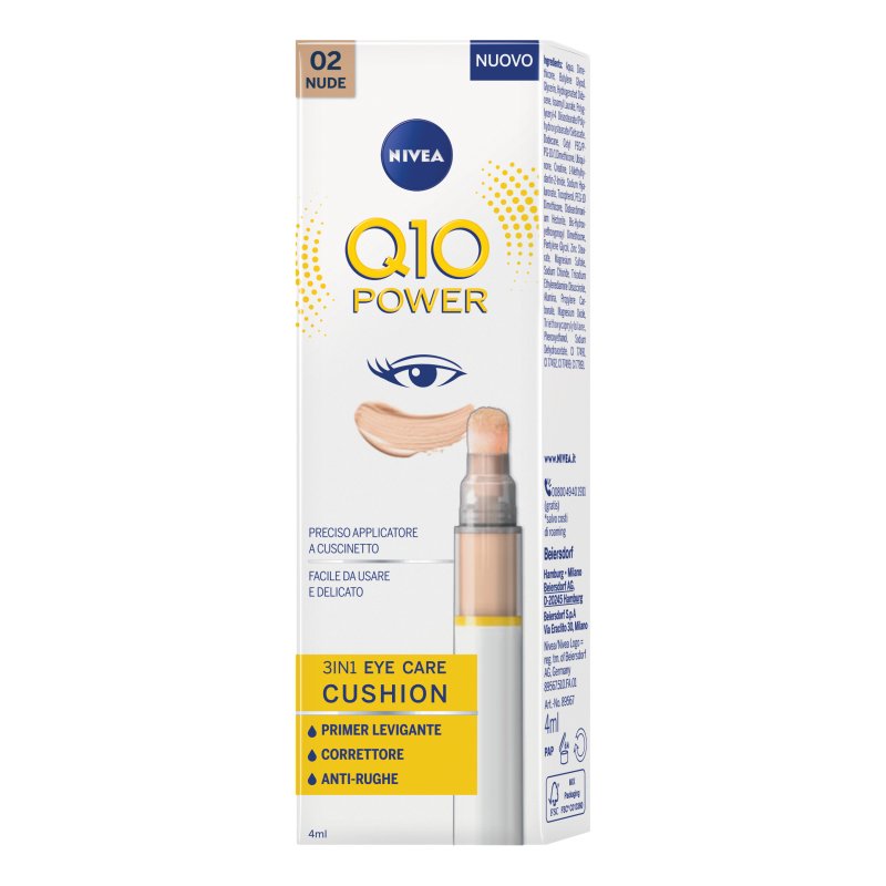 NIVEA CUSHION Q10 C/OCCHI NUDE 4 M