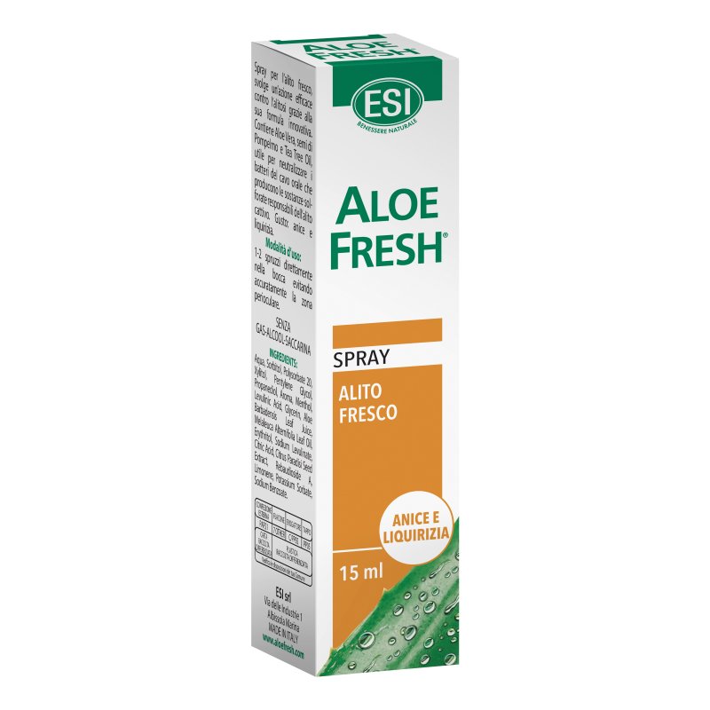 ALOE FRESH Alito Spy Anice15ml