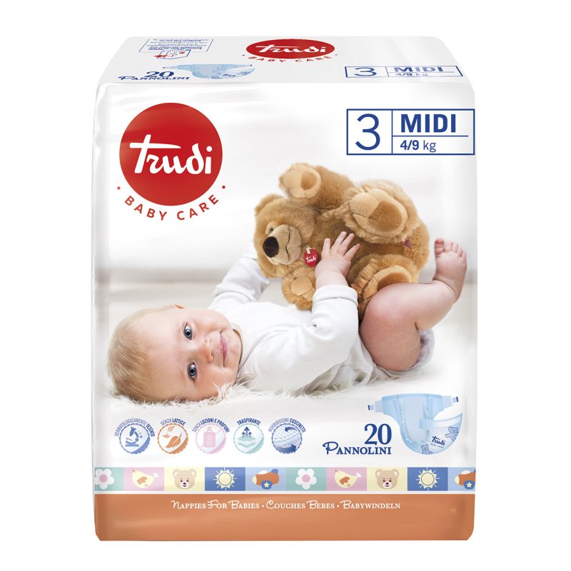 TRUDI*Pann. 4-9Kg Midi 20pz