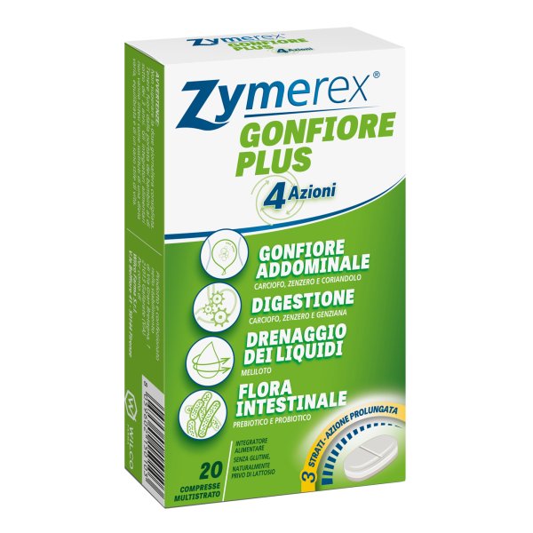 ZYMEREX Gonfiore Plus 20 Compresse