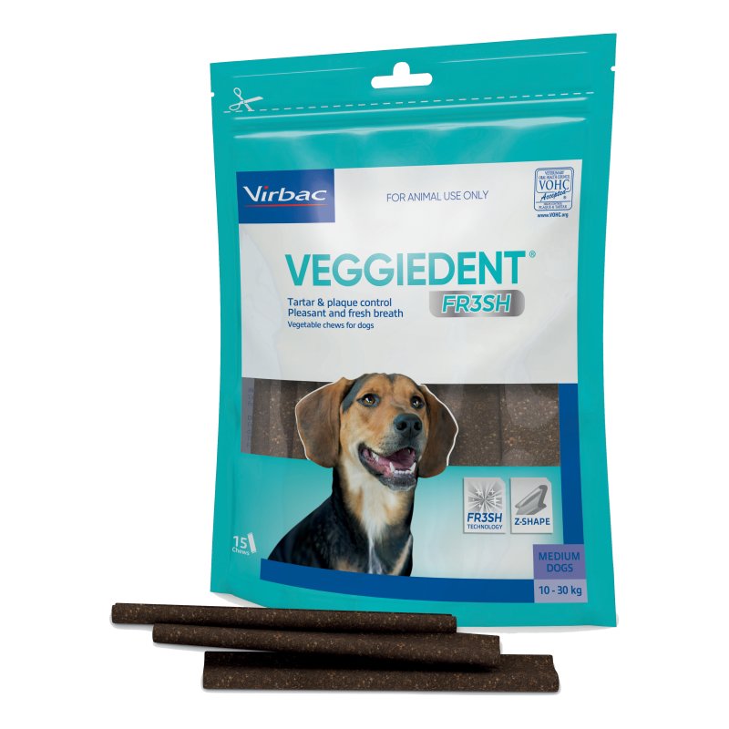 VEGGIEDENT FR3SH M 15 Stick