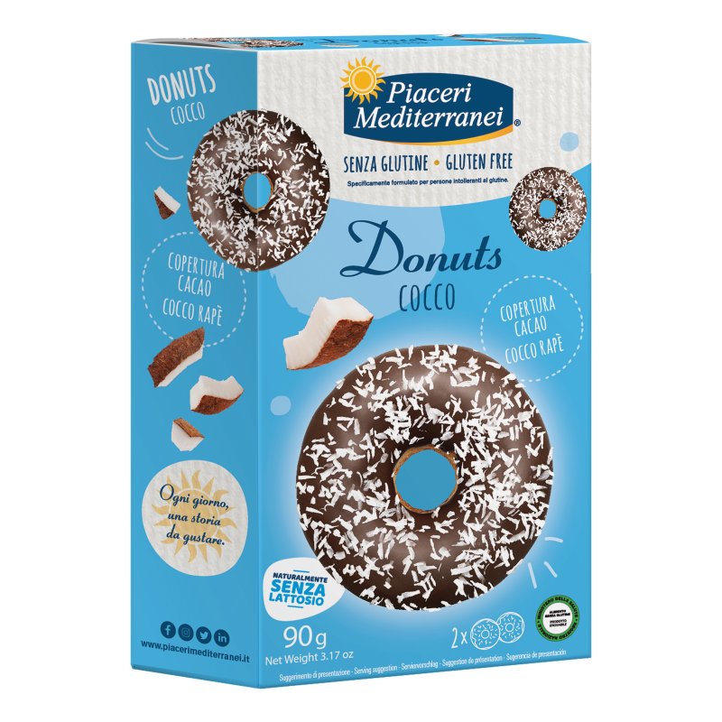 PIACERI MED.Donuts Cocco 2x45g