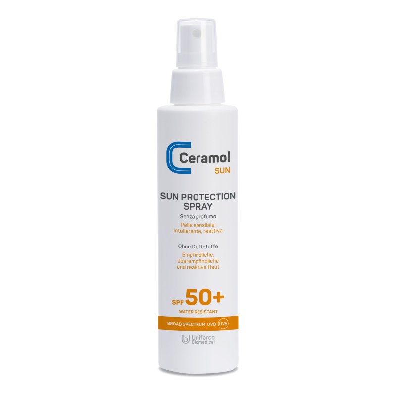 Ceramol Sun Spray solare SPF50+ - Protezione solare molto alta per adulti e bambini - 200 ml