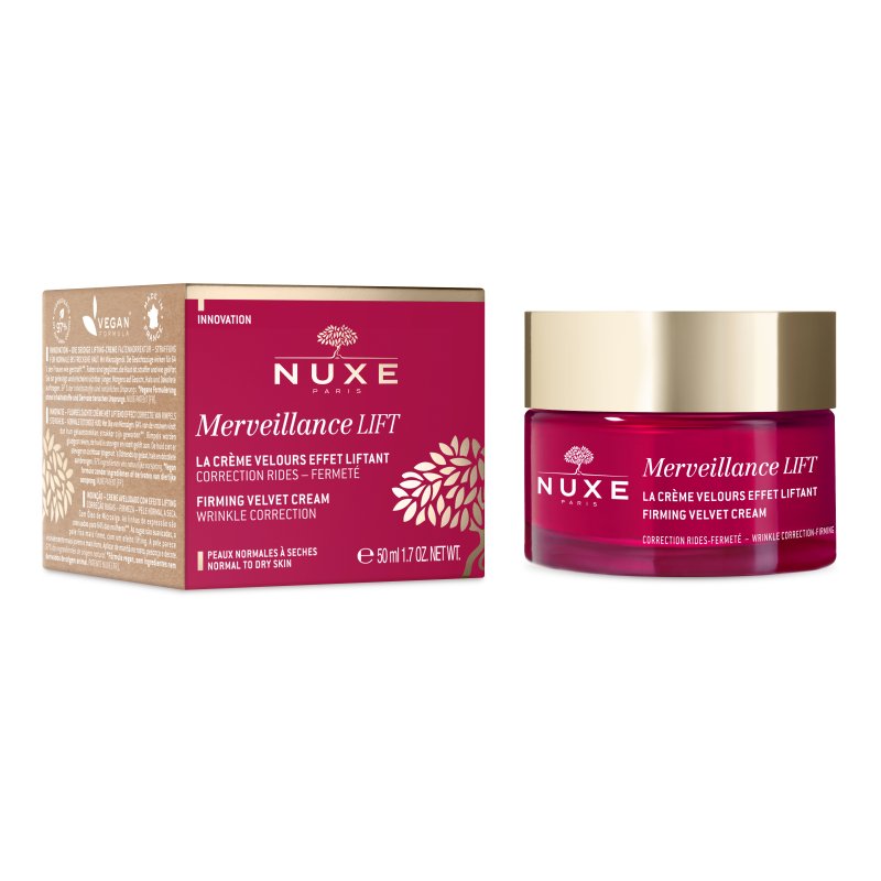 Nuxe Merveillance Crema Vellutata Antirughe - Crema viso per pelle secca - 50 ml