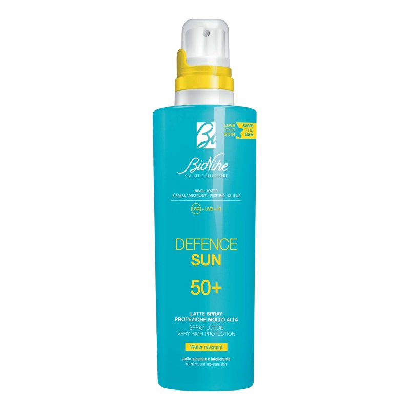 Bionike Defence Sun Latte Spray SPF50+ - Protezione solare molto alta - 200 ml