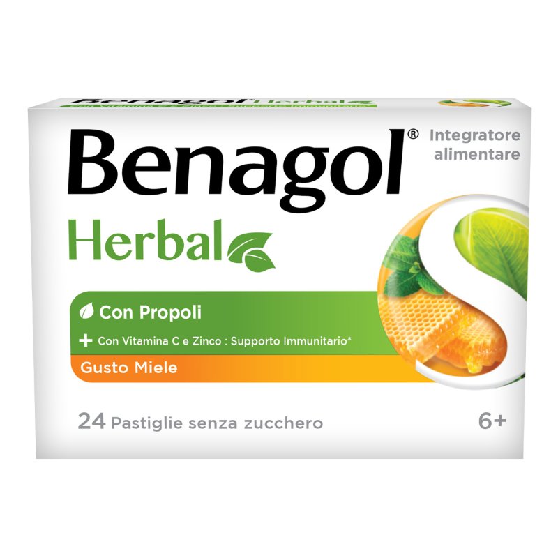 BENAGOL Herbal 24Past.Miele