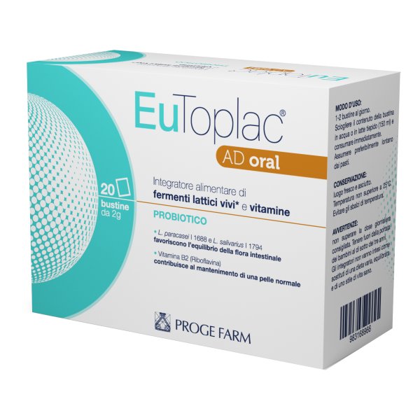 EUTOPLAC AD Oral 20 Bust.