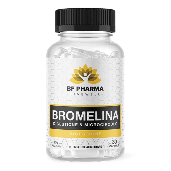 BF PHARMA Bromelina 30Cps